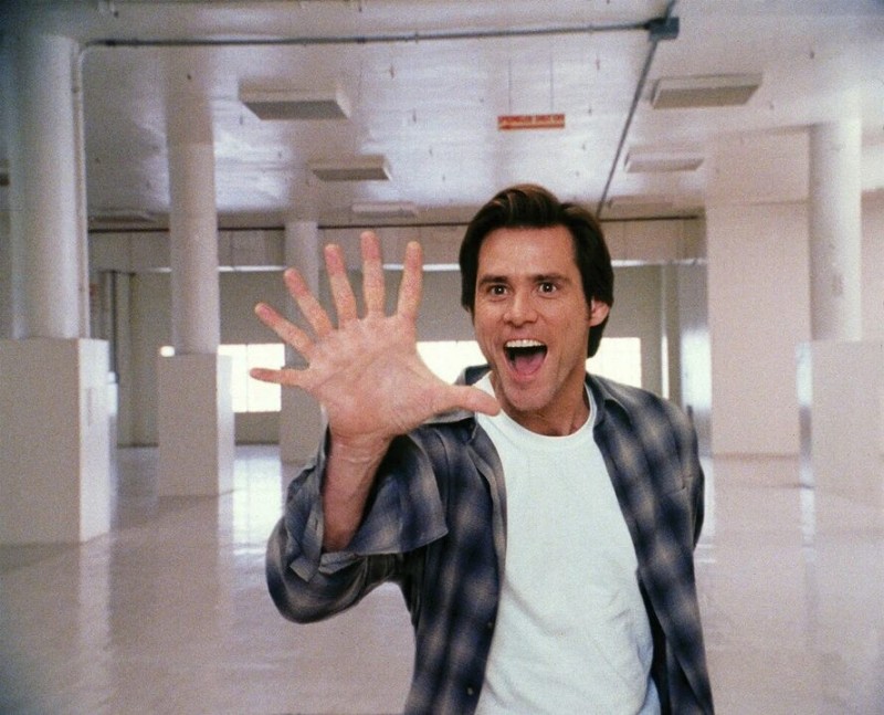 Create meme: Jim Carrey ACE Ventura, inserted, Jim Carrey Bruce Almighty