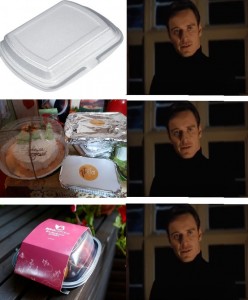 Create meme: food on the table