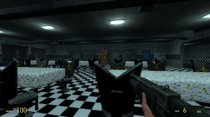 Create meme: screenshot , half life game, School shooter