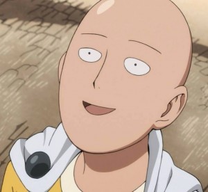 Create meme: anpanman, bald, onepunchman