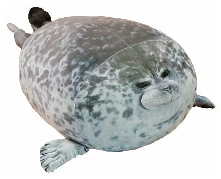 Create meme: soft toy seal, soft toy seal 60 cm, toy pillow seal 30 cm