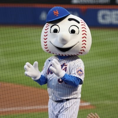 Создать мем: мистер mets mascot first, мистер mets mascot, маскот нью йорк метс