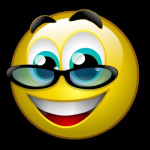 Create meme: smiley with glasses, smiley meme, emoticons in