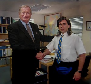 Create meme: series the office memes handshake