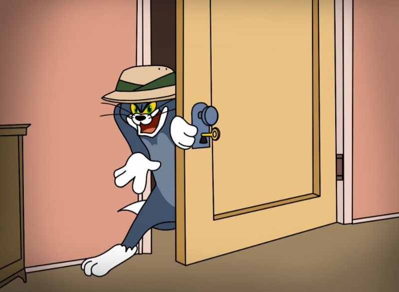 Create meme: guys I'm fumbling in this meme, meme of Tom and Jerry , Tom and Jerry cat