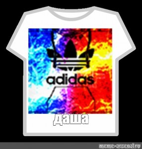 adidas blue t shirt roblox