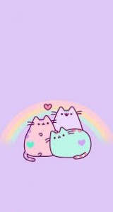 Create meme: Pushin ' the cat, pusheen cat, cat Pushin