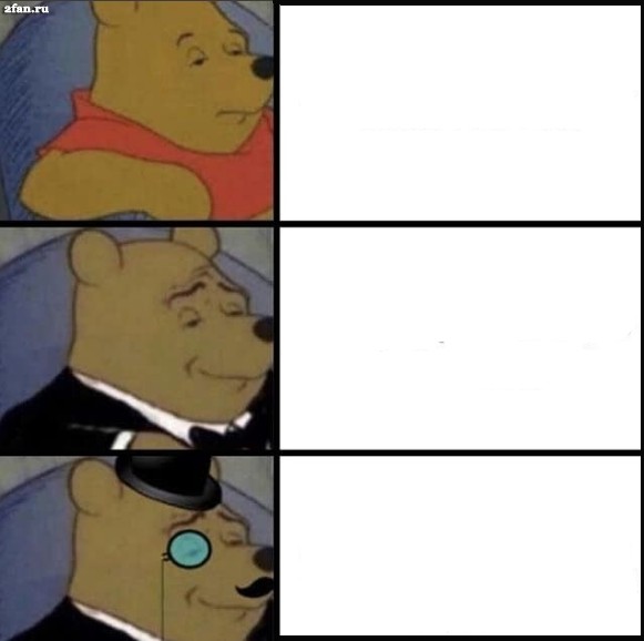 Create comics meme "fancy winnie the pooh meme, winnie the pooh memes
