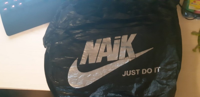 Create meme: package nike 50 kg, package , sports backpack 