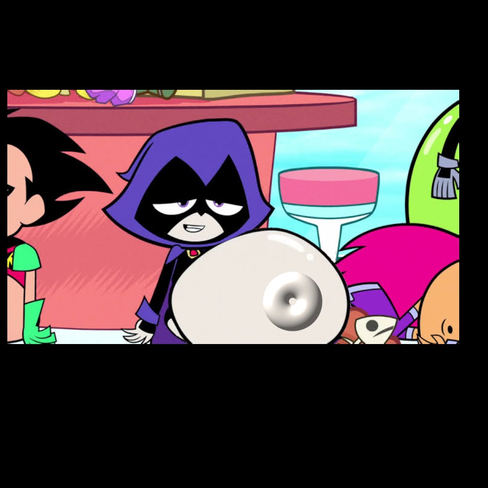 Create meme: Raven Young Titans go ahead, teen titans go dc superhero girls, Young Titans Raven cartoon