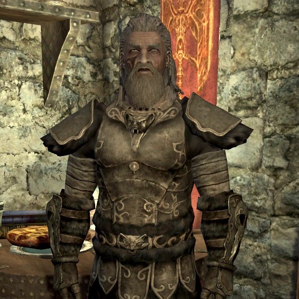 Create meme: kodlak grey mane Skyrim, skyrim wolf armor, skyrim armor