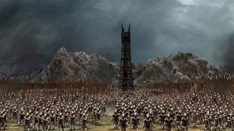 Create meme: Isengard the Lord of the Rings, The Lord of the Rings Minas Tirith Battle, The Lord of the Rings Battle for Isengard
