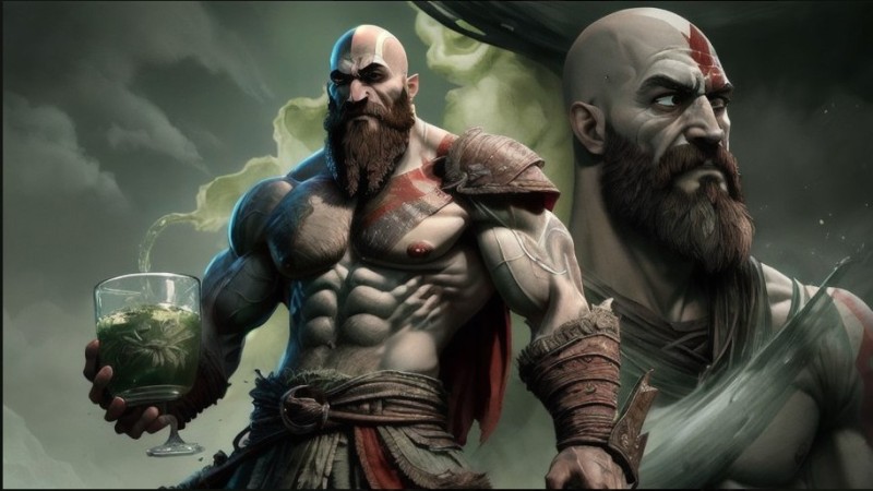 Create meme: kratos god of war, kratos god of war 2018, Kratos God of war