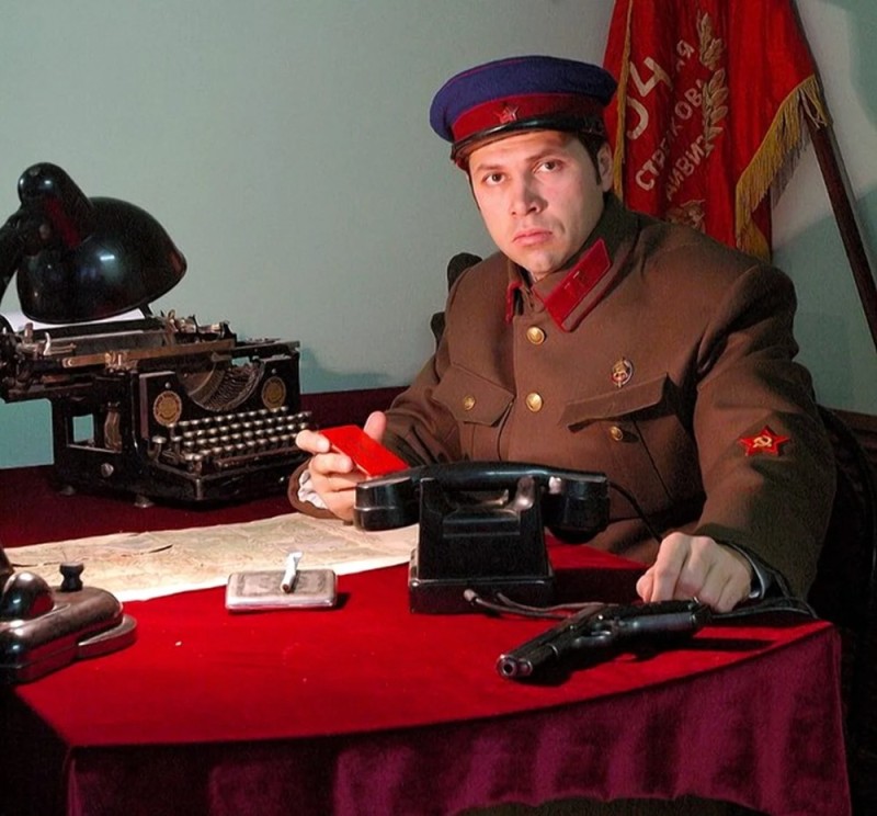 Create meme: red Commissar, NKVD commissar, Commissioner of the NKVD Commissar of the NKVD