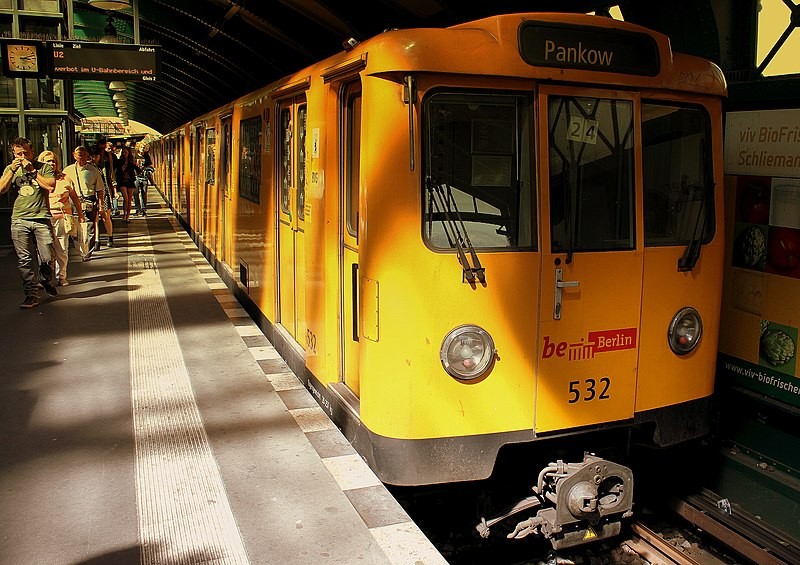 Create meme: the subway car , subway train , berlin metro
