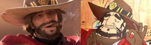 Create meme: overwatch Jesse McCree cowboy, McCree, McCrea in profile