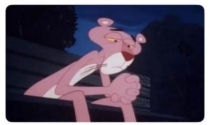 Create meme: the pink panther, cartoon