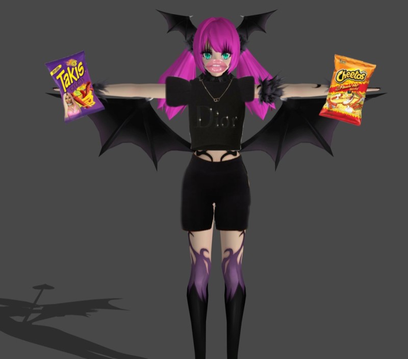 Create meme: Demon Succubus Yandere simulator, succubus, Sims 4 Succubus