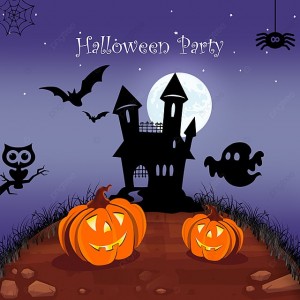Создать мем: halloween party, хэллоуин фон, праздник хэллоуин на английском