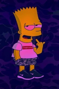 Create meme: The simpsons, Bart, the simpsons cool