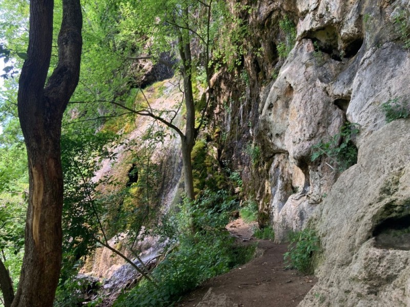 Create meme: Hadjoh pillars, The planar rocks of Krasnodar, Bogatyr caves Krasnodar Territory