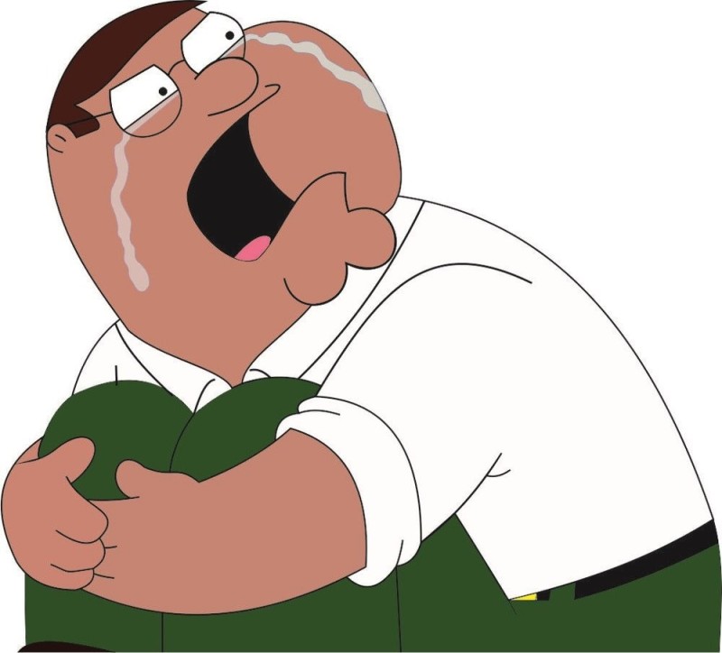 Create meme: crying peter griffin, meme Peter Griffin, Peter Griffin crying meme