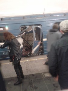 Create meme: the attack in St. Petersburg, the attack in St. Petersburg, St. Petersburg metro