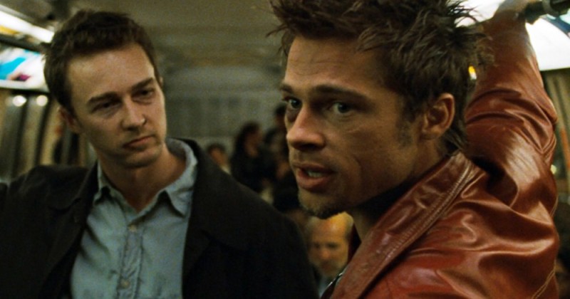 Create meme: fight club , fight club brad pitt, brad pitt 