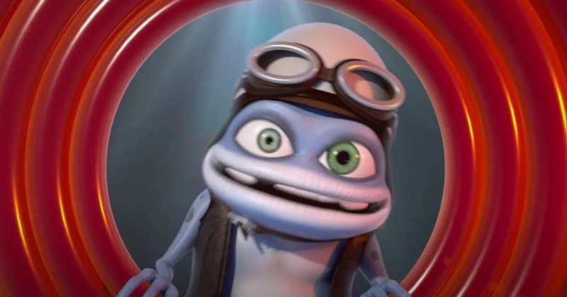 Create meme: crazy frog , The crazy frog band, frog crazy