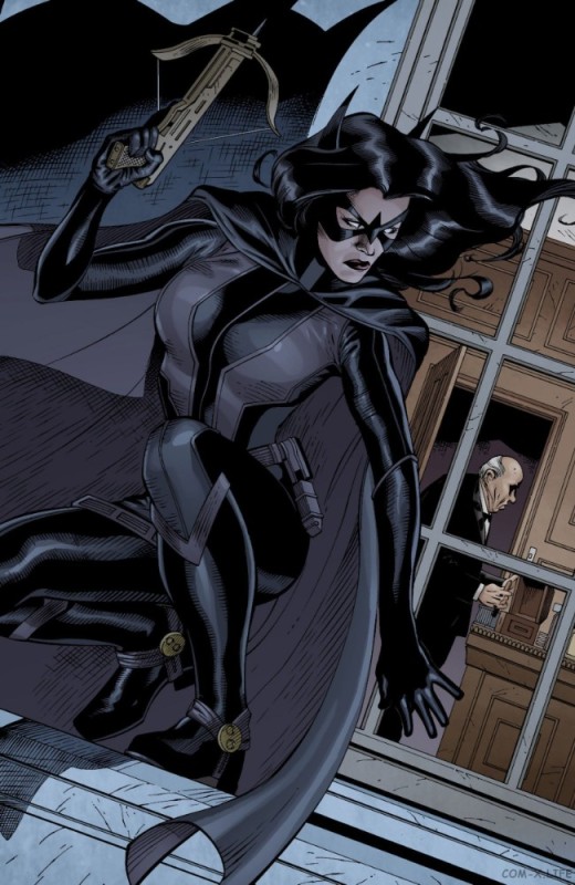 Create meme: The huntress Helena Bertinelli, helena Wayne dc, helena bertinelli dc