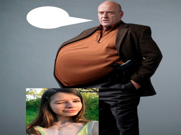 Create meme: Dean Norris terminator 2, memes about poverty, fat men