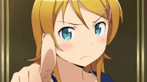 Создать мем: oreimo, kirino kousaka, oreimo кирино kousaka