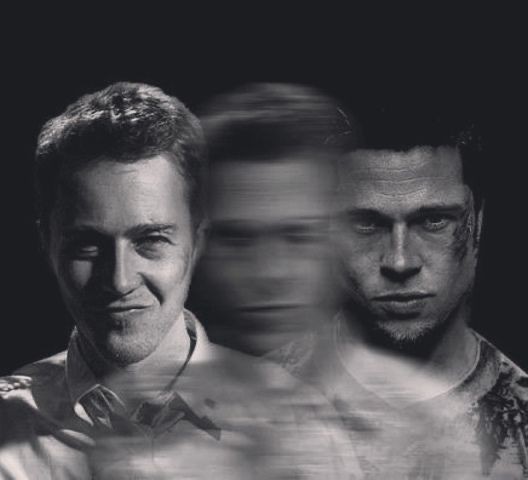 Create meme: fight club 1999 , fight club Chuck Palahniuk, brad pitt 