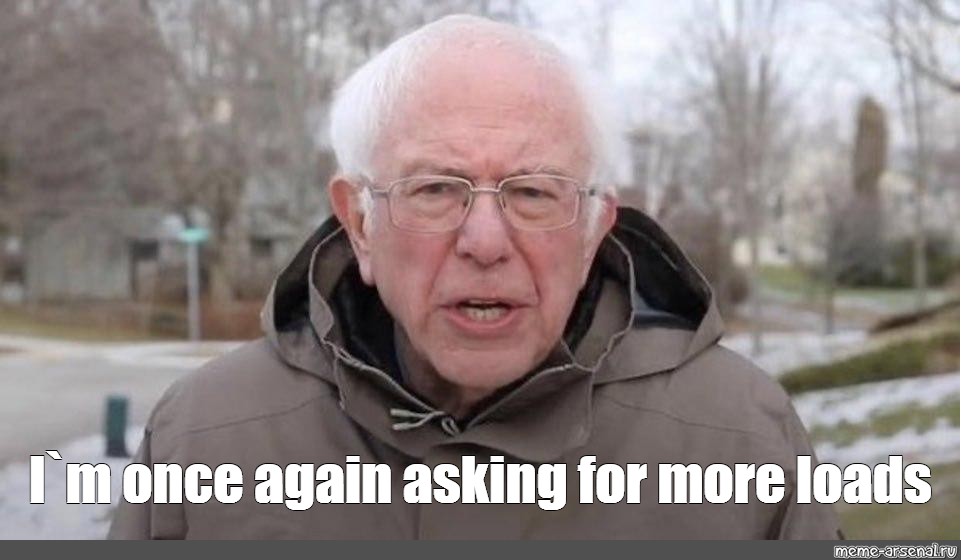 Bernie Sanders I Am Once Again Template / All Generators Soup Memes