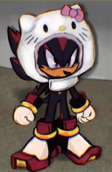 Create meme: sonic mania shadow, hedgehog shadow, shadow archie