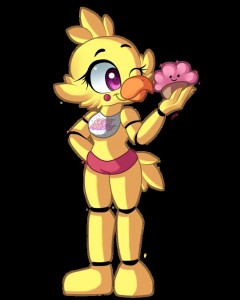Create meme: the mangle and bendy, Chica and Il, macaroni fnaf