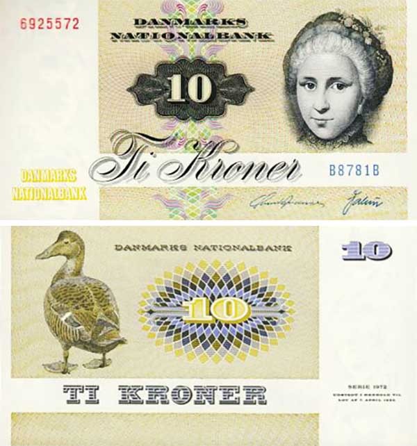 Create meme: Denmark 10 crowns, 1972, banknotes of Denmark, money 