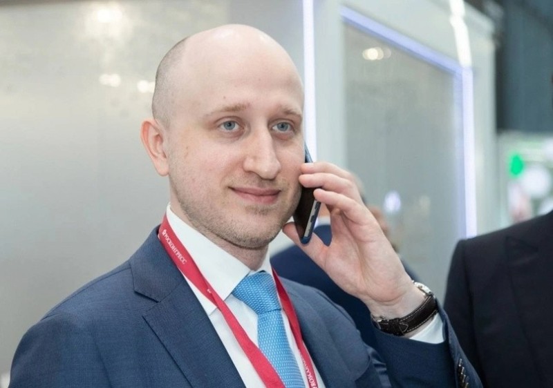 Create meme: Kuzmin Alexey Borisovich Rosinterbank, Deputy , male 