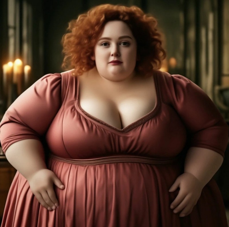 Create meme: for curvy ladies, The fat scary woman from the movie, girls plus size