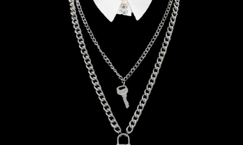 Create meme: necklace chain, choker with chain, chain