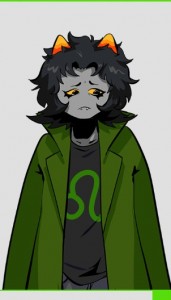 Создать мем: homestuck karkat, nepeta leijon, хоумстак