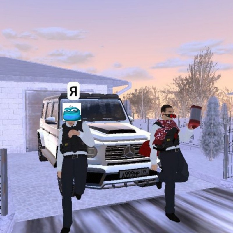 Create meme: DPS Moscow time next rp, DPS amazingr, winter GTA update