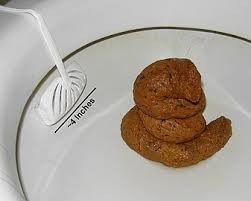 Create meme: what is a turd, poop on a plate, A real turd