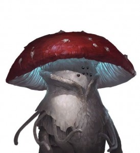 Создать мем: грибы иллюстрации, гриб боровик, грибы