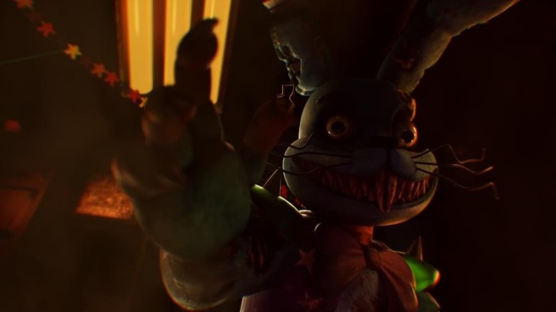 Create meme: five nights at freddy's, fnaf springtrap play fire, old Bonnie