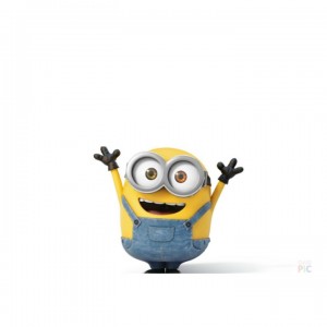 Create meme: surprised minion, minion Bob