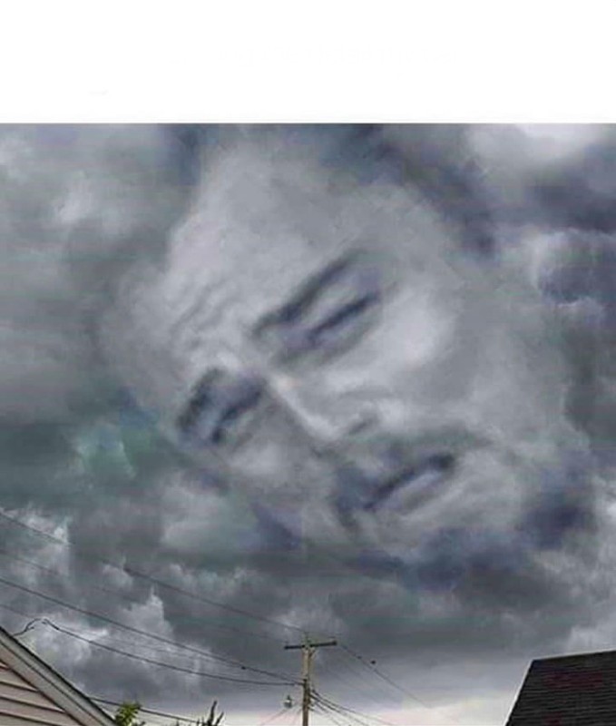 Create meme: the cloud mystery, strange clouds, cloudy sky