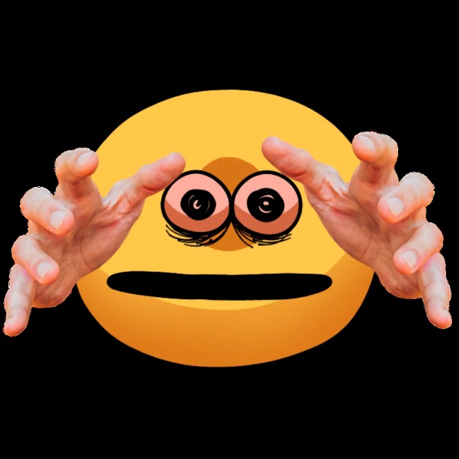 Create meme: memes emoticons with hands, smiley face with hands, emoticons memes with hands