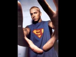 Создать мем: эминем, эминем superman, eminem superman