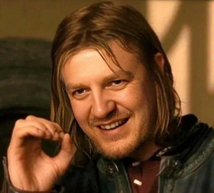 Create meme: Sean bean Lord of the rings, Boromir meme , meme Lord of the rings Boromir